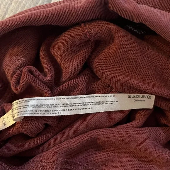 Free People Movement Wide-Leg Crop Pants in rust (M) - Picture 8 of 8